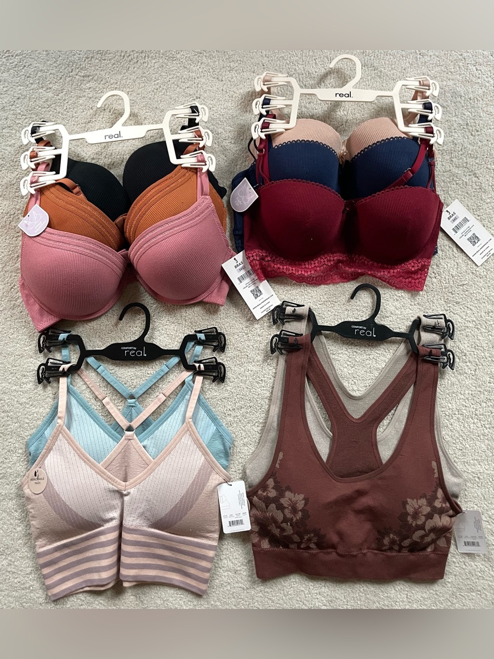 10 Bras New With Tags